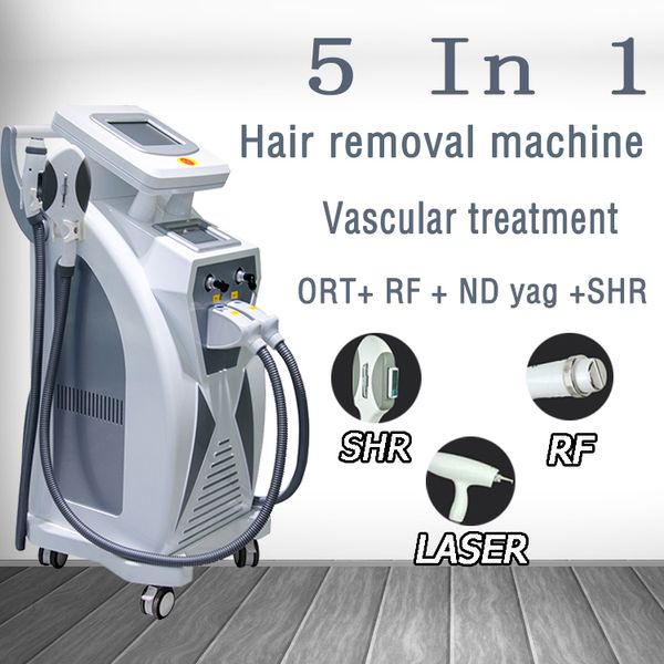 

multifunction opt elight shr ipl hair removal q switch nd yag laser tattoo removal rf skin rejuvenation machine