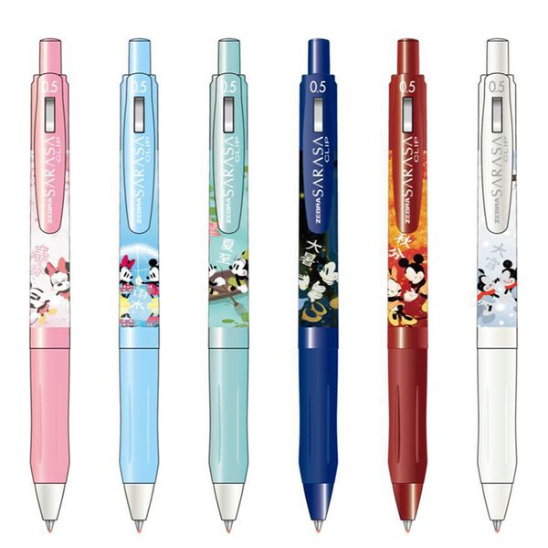 

1 pc zebra sarasa jj15 chinese seasons cartoon limited edition gel pen 0.5mm kawaii neutral pen school supplies