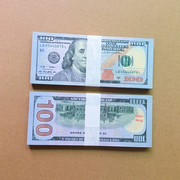 

Play money faux billet fake money 100 toy note movie money
