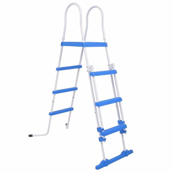 

safety ladder for above-ground pool with 3 steps 122 cm common tools