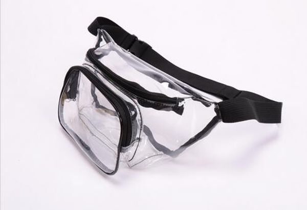 

2019 2020 the new clear purse stadium approved bag of man with zipper and shoulder strap, Black;white