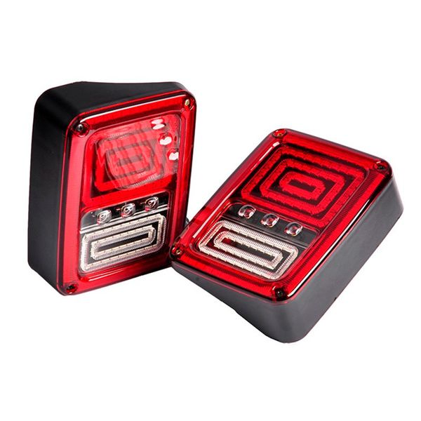 

e-mark eu/us standard snale type 35w 12v led integrated taillight for wrangler jk 2007-2020 4x4 4wd reverse backup lamp