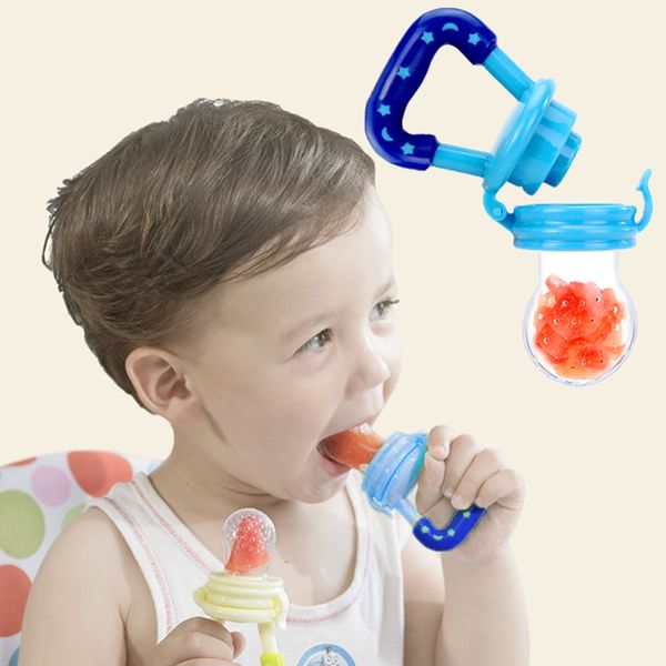 Baby Fresh Food Feeder Pacifier Nipple Silicone Fruit Milk