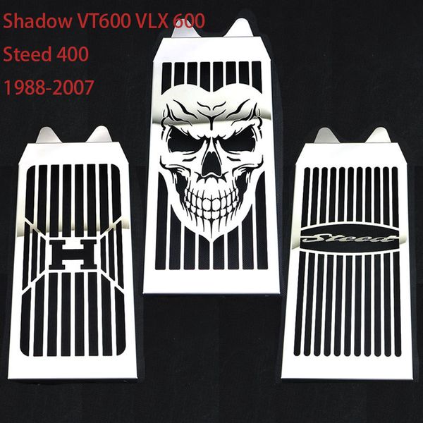 

radiator grill grille guard tank cooler cover for shadow vt600 vlx600 vt vlx 600 steed 400 1988 - 2007 coolant protector