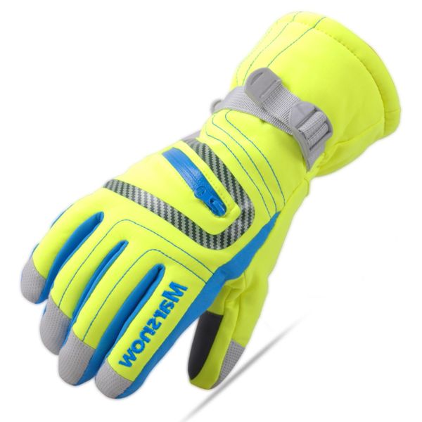 

men and women kids ski gloves waterproof windproof boys and girls snow gloves