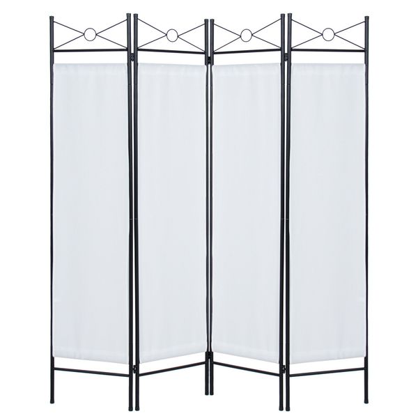 2019 6ft 4 Panel Folding Privacy Screen Room Divider Decoration Accent From Huangxinxin16 41 2 Dhgate Com