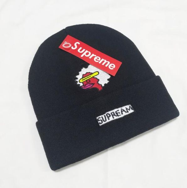

men women's winter beanie men hat casual knitted caps hats men sports cap black grey white yellow hight quality skull caps a5676, Blue;gray