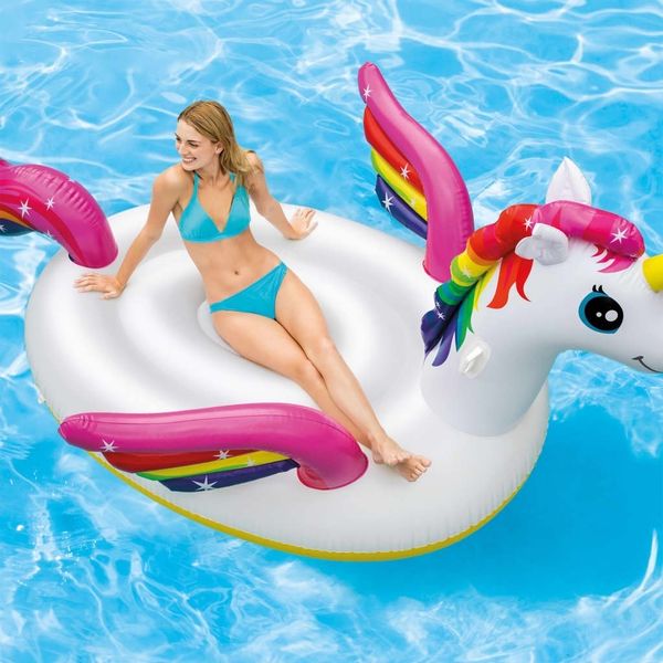

intex pool float mega unicorn island 57281eu other household cleaning tools accessories