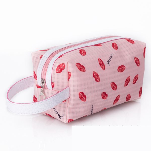 

lips waterproof makeup bags organisateur de sac a main cute cosmetics pouchs for travel lady pouch women organizer cosmetic bag
