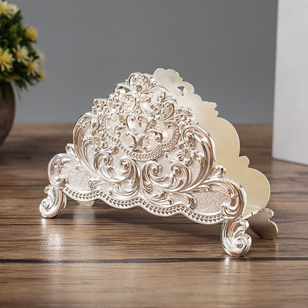 

home decoration art craft tissue holder europe style ornaments napkin rack cafe restaurant l stand living room gift table