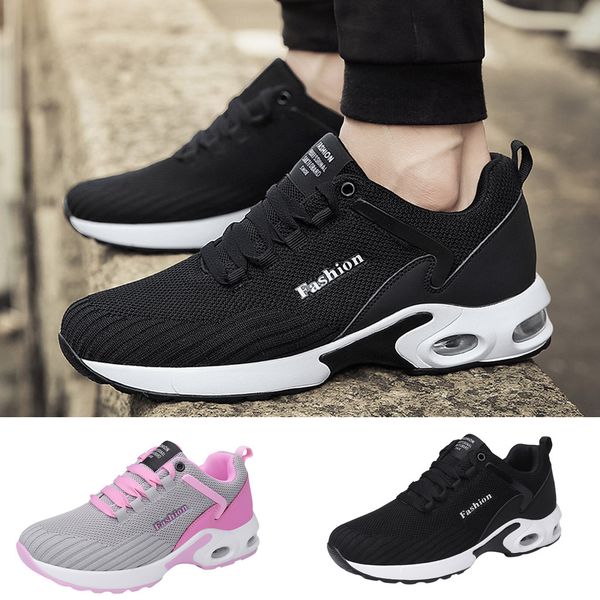 

muqgew men's sneakers new flying weaving le running shoes lace-up tourist shoes leisure sports #0731