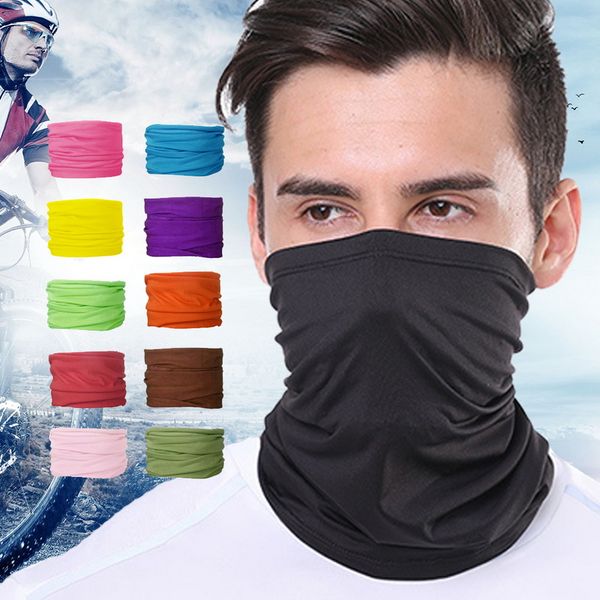 

2020 multifunctional outdoor sport magic scarf neck warmer tube hiking cycling face head wrap cover bandana balaclava headband, Blue;gray