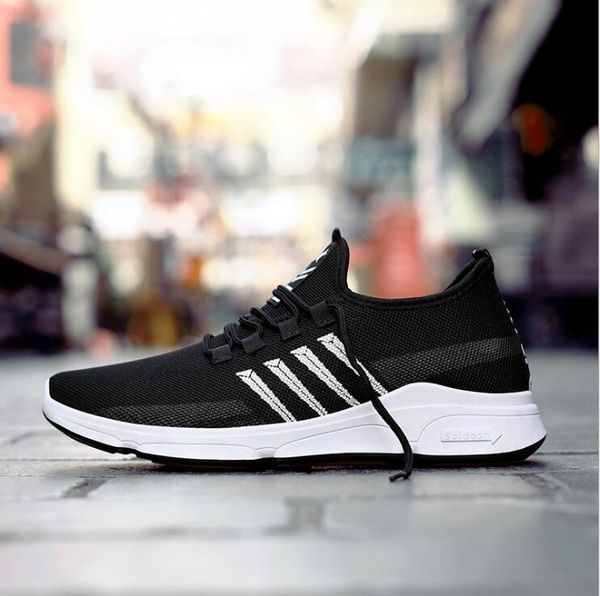 

2019 Новый сезон Дизайнерская обувь Мода Мужская обувь Узелок танкетке кроссовки к