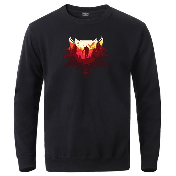 

mens winter fleece hooded pullover 2020 sell man brand loose crewneck streetwear fashion hip hop loose sweatshirts, Black