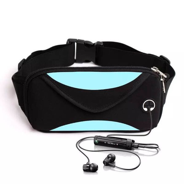 

outdoor running mobile phone waterproof fanny pack multifunctional men's and women's marathon belt anti-theft invisible fanny pack
