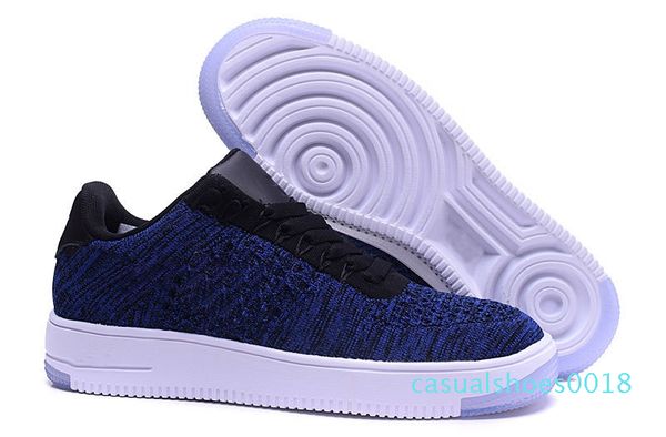 

fashion men shoes low one 1 men women china casual shoe fly designer royaums type breathe skate knit femme homme 36-45 c18, Black