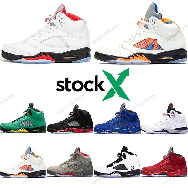 

2020 jumpman fire red 5 bred fresh 5s psg black men basketball shoes fab 5 paris laney og white grape mens sports sneakers