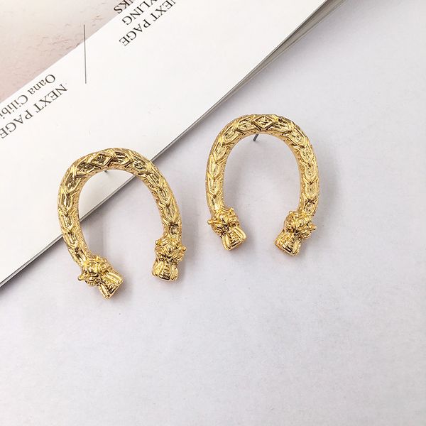 

2020 gold chinese dragon shape retro vintage gothic rock punk twine ear cuff earring earrings for women men earrings, Silver