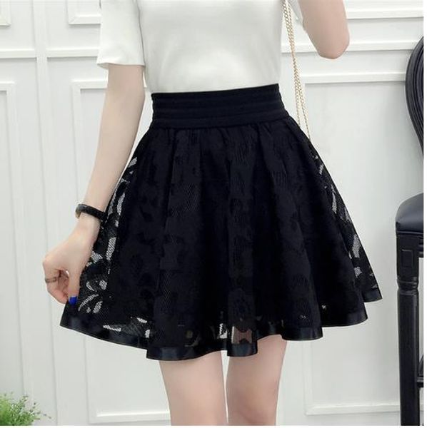 

black tulle skirt belly dance girl high waist skirt cute school saia feminina 2020 puff mesh skirts womens lj879