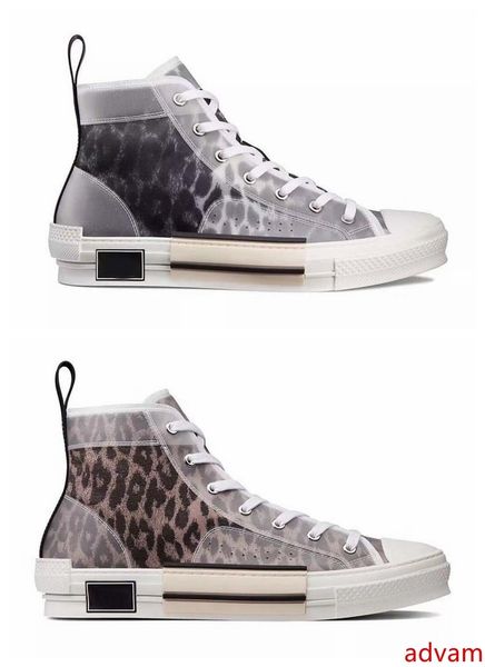 

new fashion b23 flowers obliques leisure mens luxury designer leopard platform triple s sneakers men women vintage trainer casual shoes