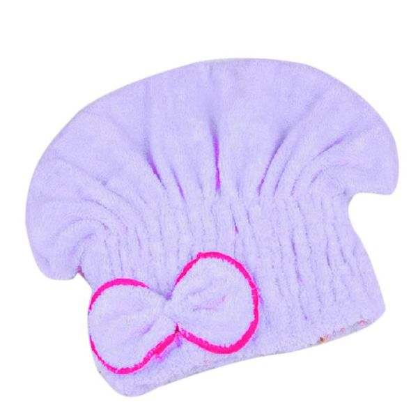 

towel microfiber hair turban quickly dry hair hat wrapped h towel bathing cap dorpshipping may23