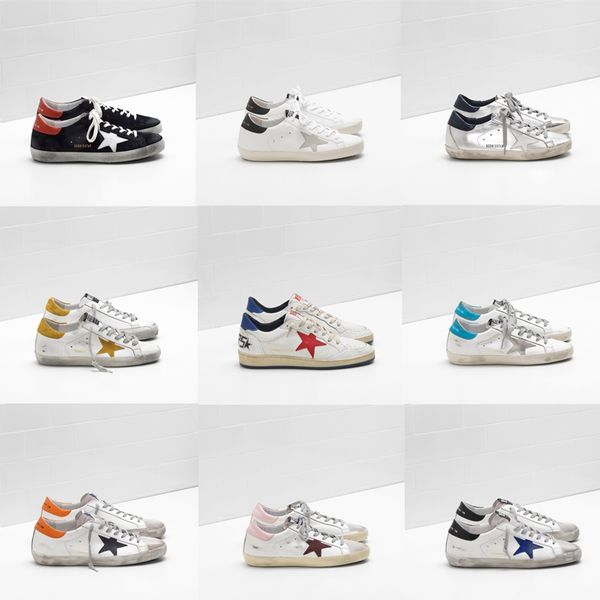 

Italy deluxe brand goo e gdb ggdd golden heel uper tar leather de igner neaker cla ic white dirty hoe men and women port ca ual hoe