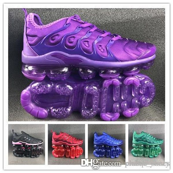 

2019 tn plus men sports shoes triple black white sunset p blue wolf grey usa designer women sport sneakers