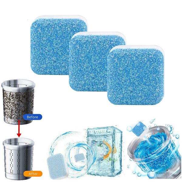 

antibacterial washing machine tub bomb cleaner effervescent tablet