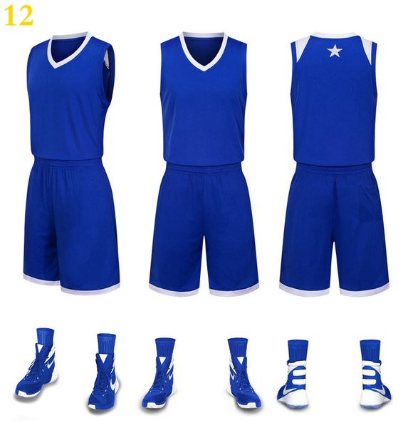 

2019 mens new blank edition basketball jerseys custom name custom number size s-xxxl green white black blue gtf1n, Black;red