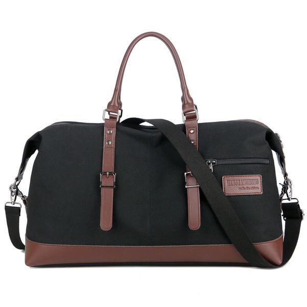 

2019 new style men's hand travel bag european and american-style environmentally friendly waterproof canvas shoulder bag large c