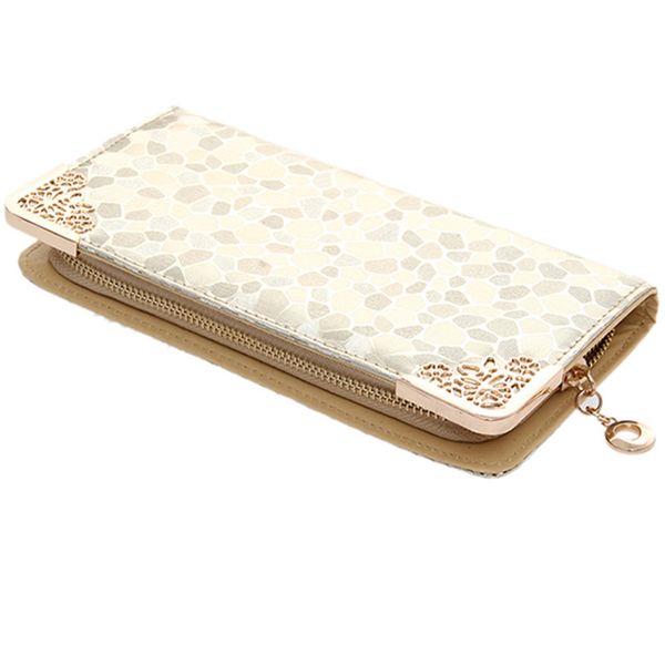 

wallet women stone pattern long purse clutch wallet fashion women zip bag card holder handbag carteira feminina, Red;black