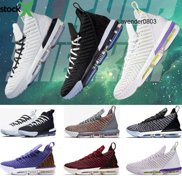 

2020 new mens 16 basketball shoes i promise equality home multicolor oreo trainers sports designer sneaker shoes size us 7-12, Black