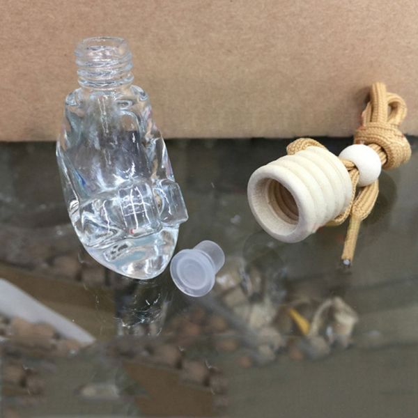 

car hanging perfume empty glass bottle pendant fragrance air freshener high heel shape perfume bottle automobiles ornaments