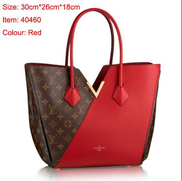 

De igner handbag women de igner pur e litchi pattern pu leather women fa hion tote pur e bag 13 loui 13 vuitton, Black