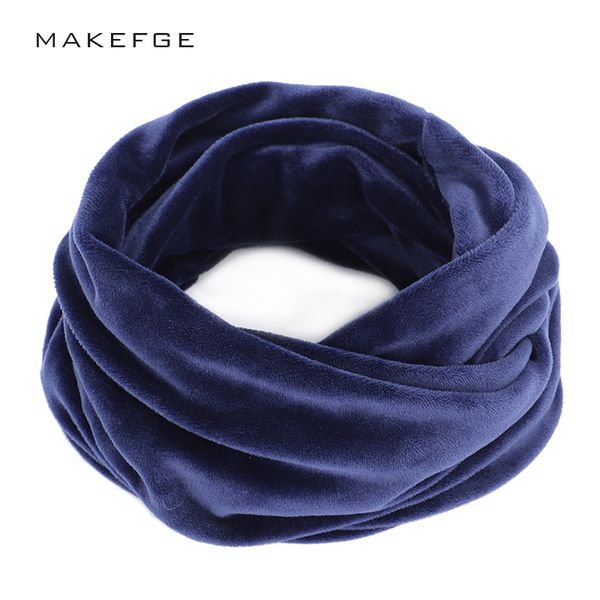 

fashion solid color women's winter scarf men and women velvet warm scarf outdoor leisure bib autumn and winter soft, Blue;gray