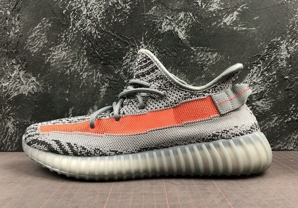 

С коробкой Newes Hyperspace V2 кроссовки Clay True Form Zebra Оранжевый Серый Мужчины Женщины Дизайнерская обувь Kanye West Спортивные кроссовки 5-13