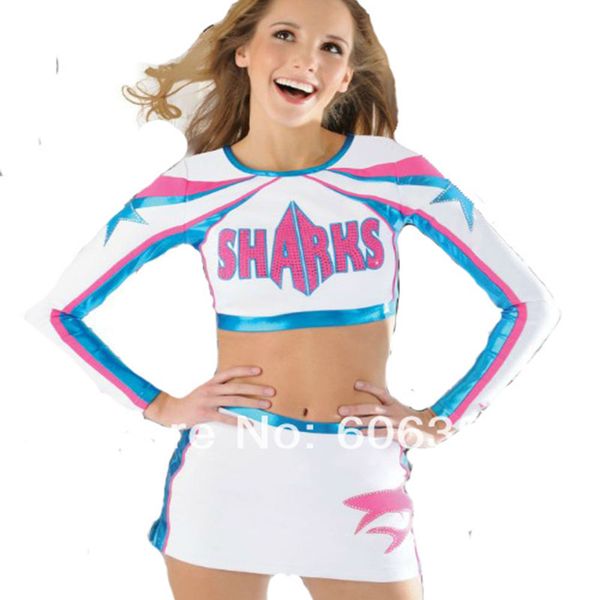

cheerleader uniform cheerleader outfit custom your style long sleeve style with a skirt sport outfit