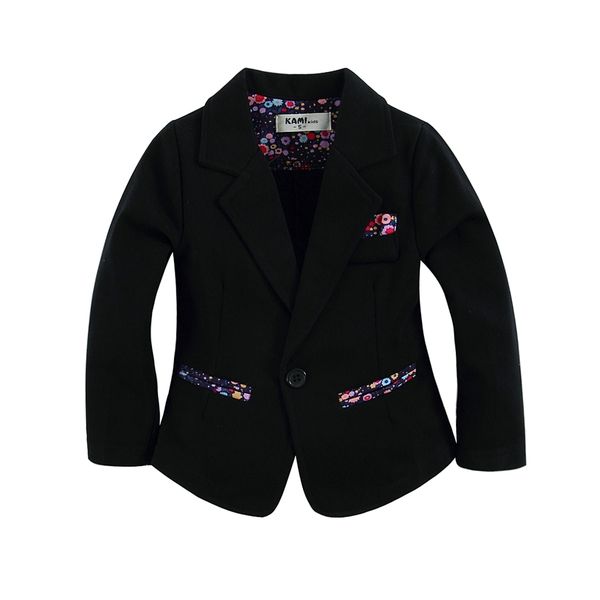 

new arrival knitted cotton 100% toddler girl blazer solid black, Blue;gray