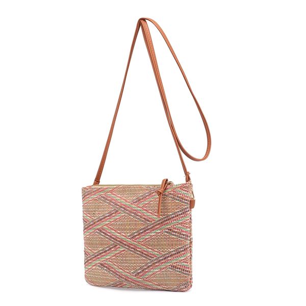 

bags for women 2019 pvc girls ladies shoulder bag geometric pattern southeast asian style handbag crossbody bolsa feminina new