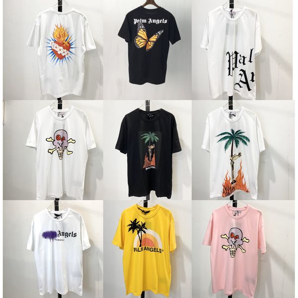 

20SS Конструктор Удобного хлопок печать тенниска рубашка White T-Shirt Street Hip Hop Тис Топы с коротким рукавом Паой футболки