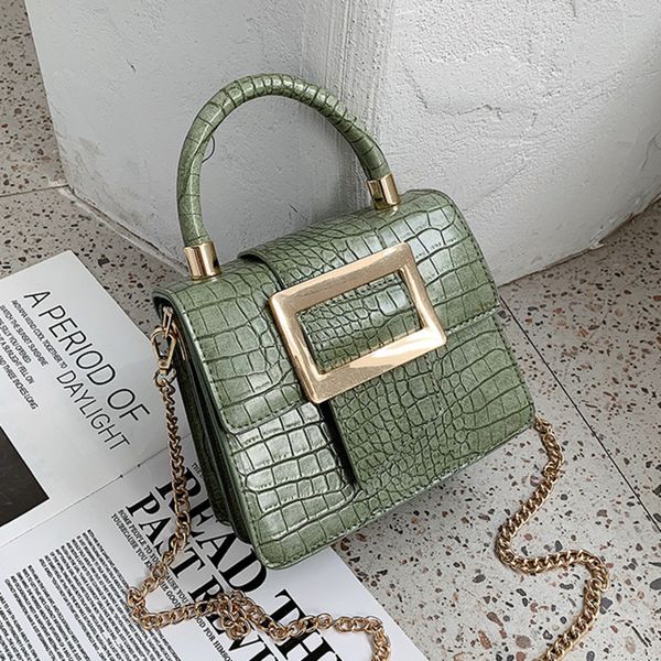 

female alligator pu leather crossbody bags for women 2020 tote shoulder messenger bag ladies hand sling handbags