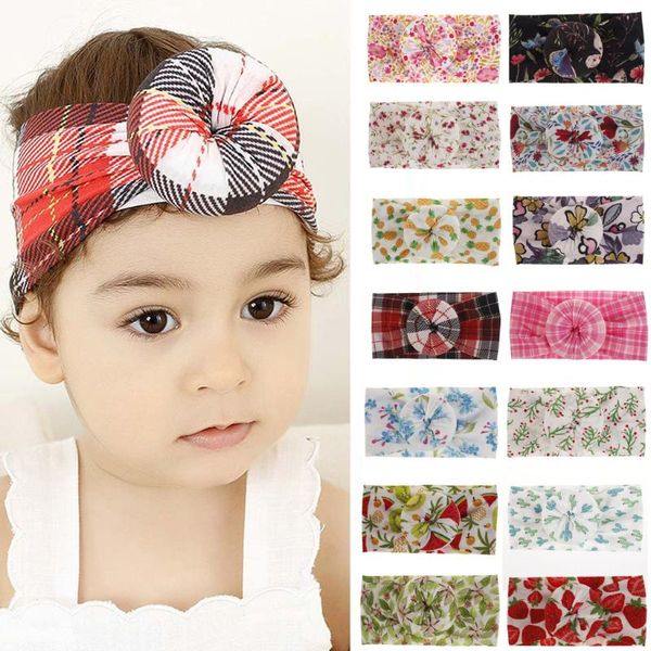 

2020 new newborn toddler baby girl headbands doughnut headband stretch baby girl headbands newborn hairband headband, Slivery;white