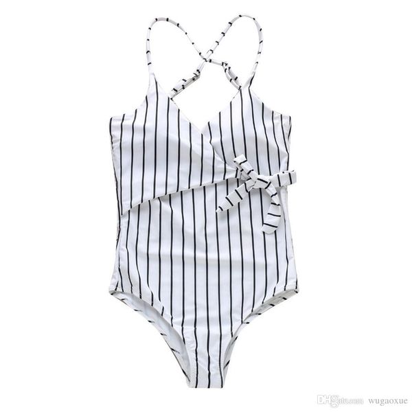 

women striped bikini push-up pad swimwear bathing beachwear set striped white comfort piece suit 2019 summer, White;black