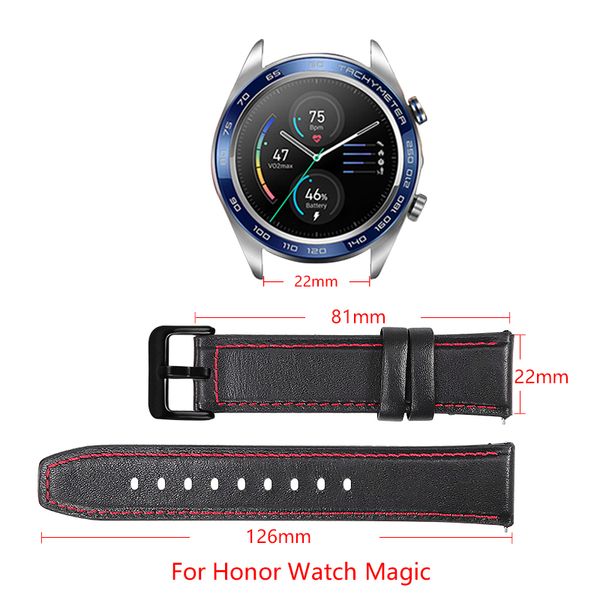 

for honor watch magic 22mm, Black;brown