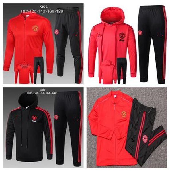 

2019 kid manche ter football track uit urvetement 19 20lukaku alexi lukaku de foot lindelof united ra hford jacket training uit portwe, Black