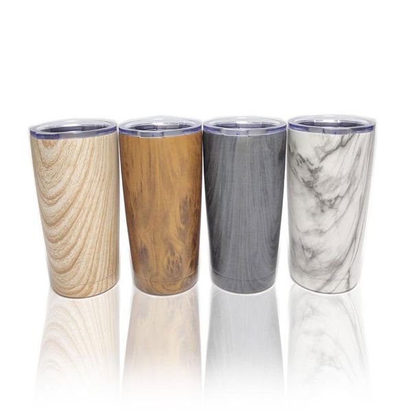 

новый дизайн цвета деревянный вакуум изолировал двойную стену логотип нержавеющей стали подгонянный стакан вина с пластиковой крышкой костюм