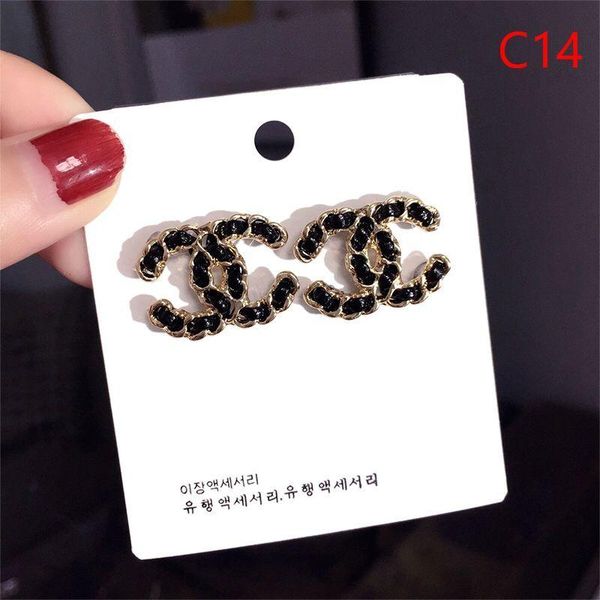 

Fa hion women hair pin popular de igner women tud earing luxury cry tal diamond pearl earring for women girl, Golden;silver
