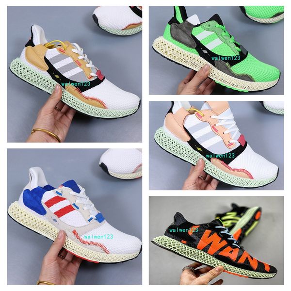 

оптовый Консорциум ZX 4000 FutureCraft 4D кроссовки для мужчин Mens BD7931 zx4000 Дизайнер Тренер спорта кроссовки Chaussures Zapatillas