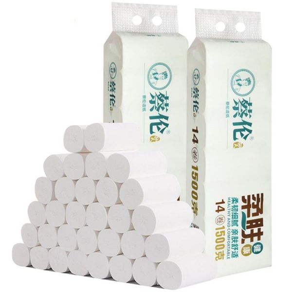 

new soft toilet paper household roll ultra mild bathroom kitchen paper household towel tissue