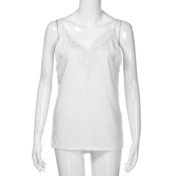 

womens fashion tank crop summer women tank 2019 casual v neck white patchwork beach female camisole regata feminina